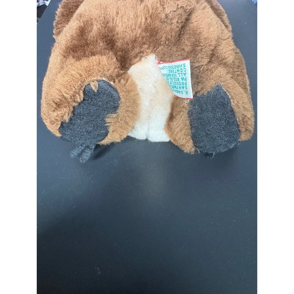 Vintage 1980 Moscow Olympics Misha Bear Plush R Dakin Mascot Brown Stuffed Toy